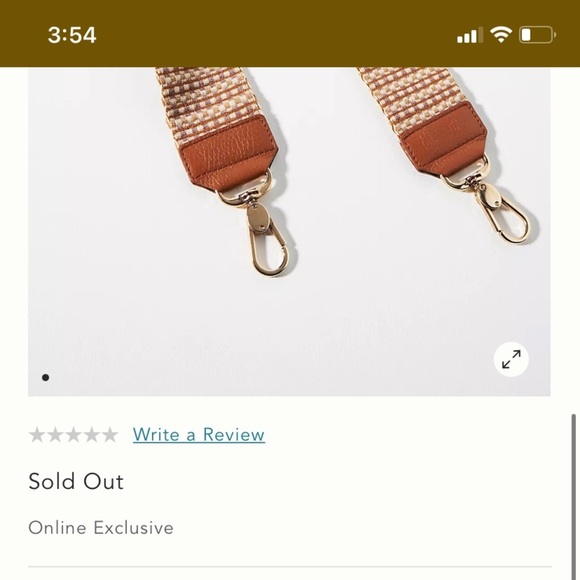 Anthropologie Guanabana woven bag strap new with tags - Picture 3 of 6